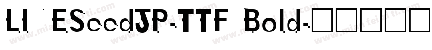 LINESeedJP-TTF Bold字体转换